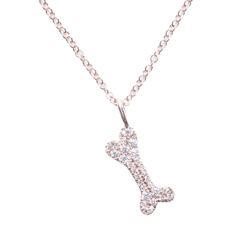 Gargantilla Bone Oro Rosa 14k