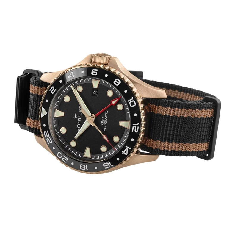 Reloj Hamilton Khaki Navy Scuba GMT