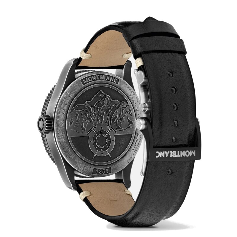 Reloj Montblanc 1858 Geosphere UltraBlack Edición Limitada