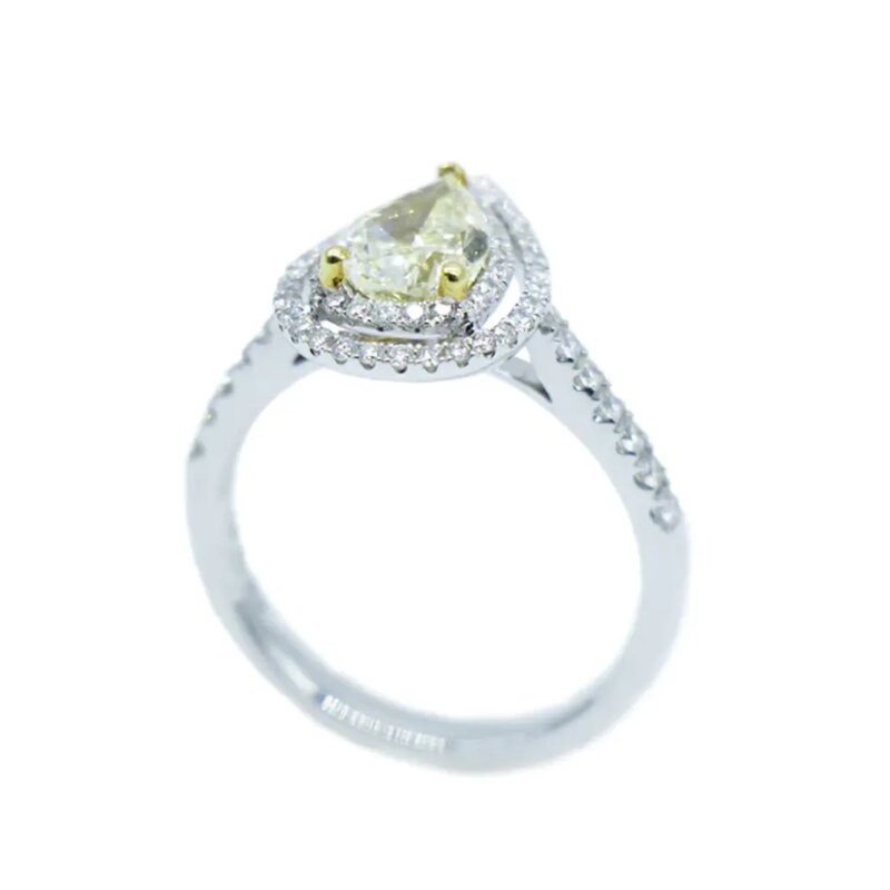 Anillo de Oro Blanco