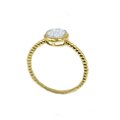 Anillo Oro Amarillo 14k Con Diamantes