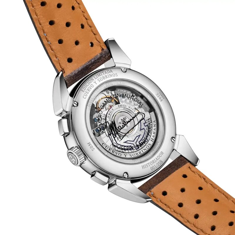 Reloj Cuervo y Sobrinos Historiador Nino Farina II