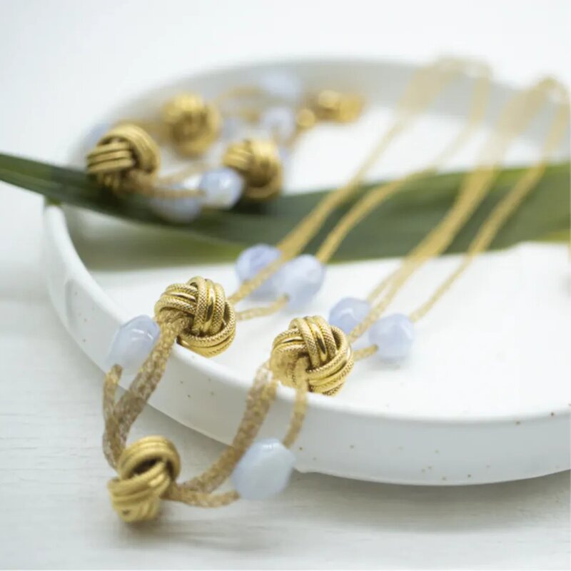 Set De Aretes Pulsera Y Collar