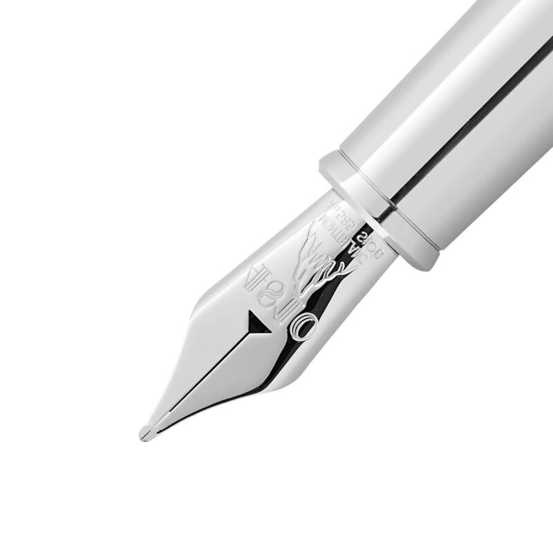 Pluma Fuente Montblanc Heritage Rouge et Noir "Baby" Edicion