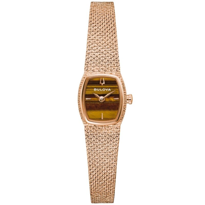 Reloj Bulova Tiger's Eye Goddess of Time