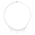 Gargantilla Diamond Fringe En Oro Blanco 14K