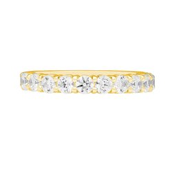 Churumbela Oro Amarillo 14k con Diamantes