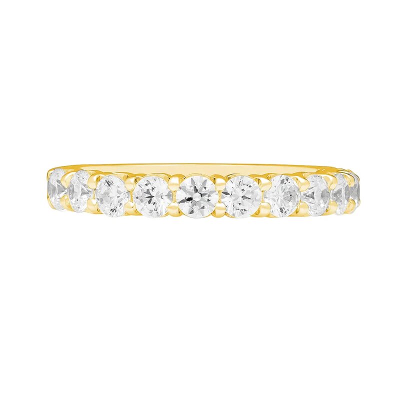 Churumbela Oro Amarillo 14k con Diamantes