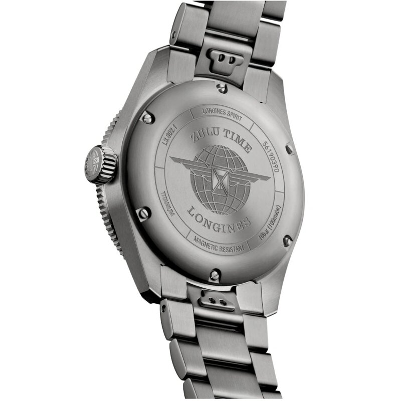 Reloj Longines Spirit Zulu Time Titanium