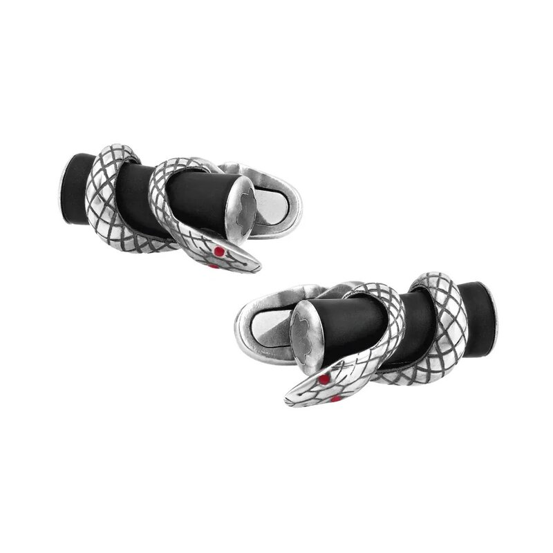 Mancuernillas Montblanc Rouge Et Noir