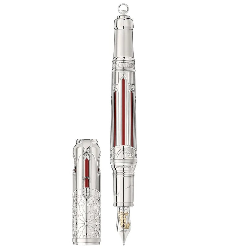 Pluma Fuente Montblanc Edición Escritores Homenaje a Victor