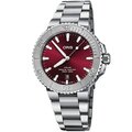 Reloj Oris Aquis Date Cherry