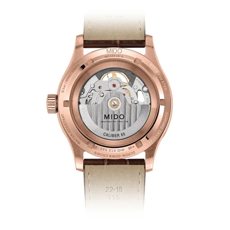 Reloj Mido Multifort Skeleton Vertigo