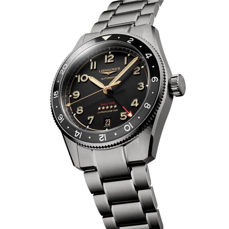 Reloj Longines Spirit Zulu Time Titanium