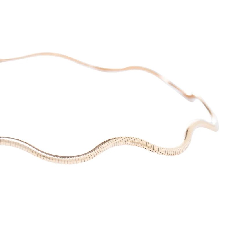 Gargantilla Waves En Oro 14k