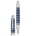 Pluma Fuente Montblanc Meisterstück La Vuelta al Mundo en 80