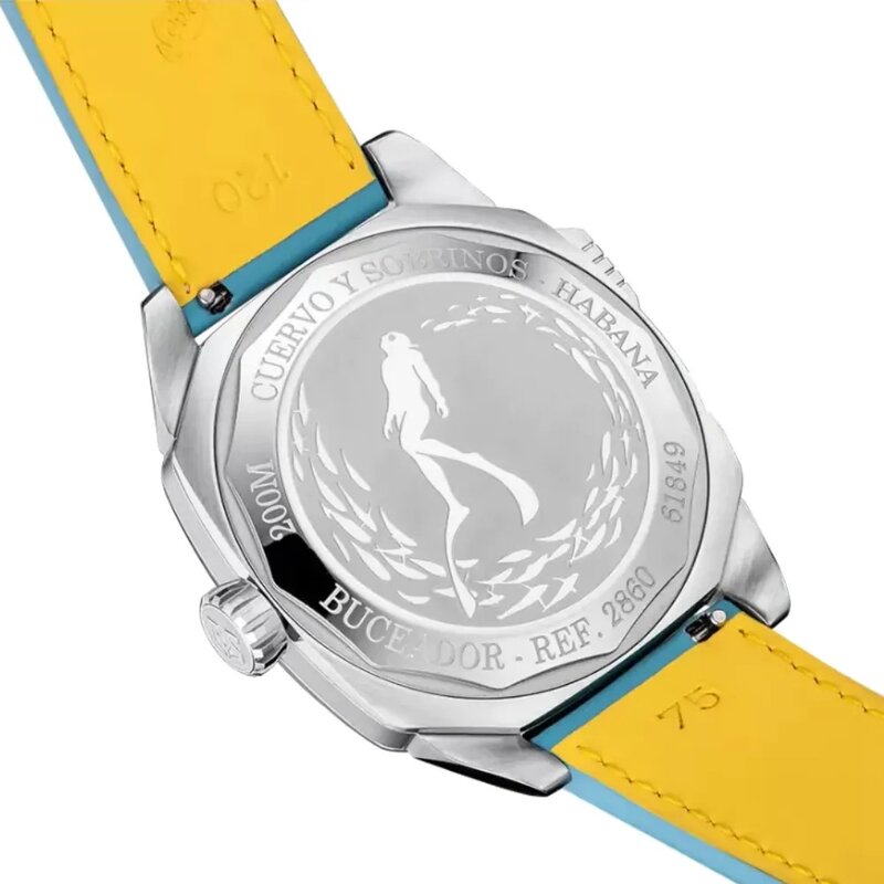Reloj Cuervo y Sobrinos Buceador Caribe