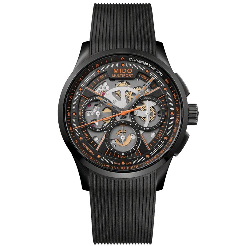 Reloj Mido Multifort Skeleton Chronograph