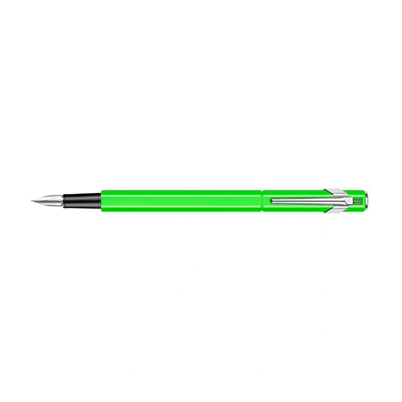 Pluma Fuente Caran d'Ache 849 Fluo Green