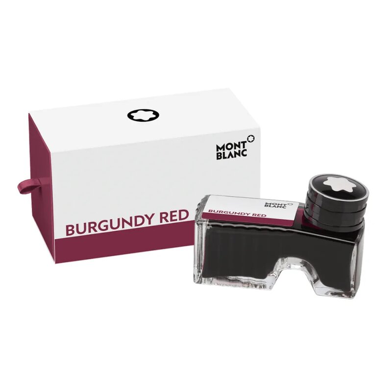 Tintero Montblanc Burgundy Red