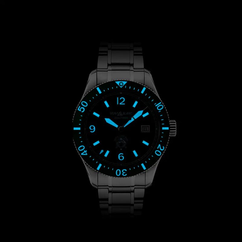 Reloj Montblanc 1858 Iced Sea Automatic Date