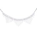 Gargantilla Diamond Fringe En Oro Blanco 14K
