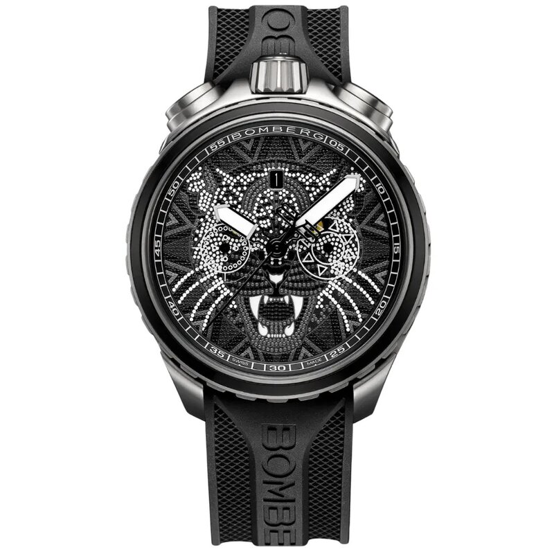 Reloj Bomberg Jaguar Huichol B&W