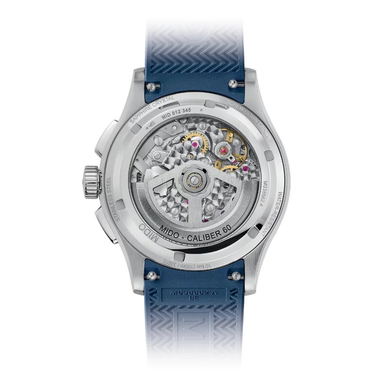 Reloj Mido Multifort Skeleton Chronograph