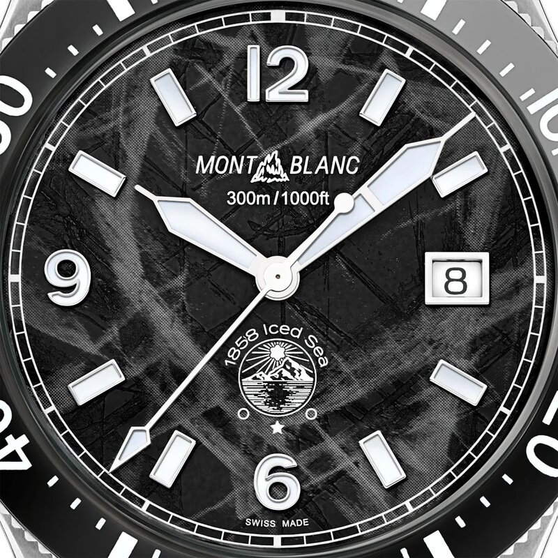 Reloj Montblanc 1858 Iced Sea Automatic Date