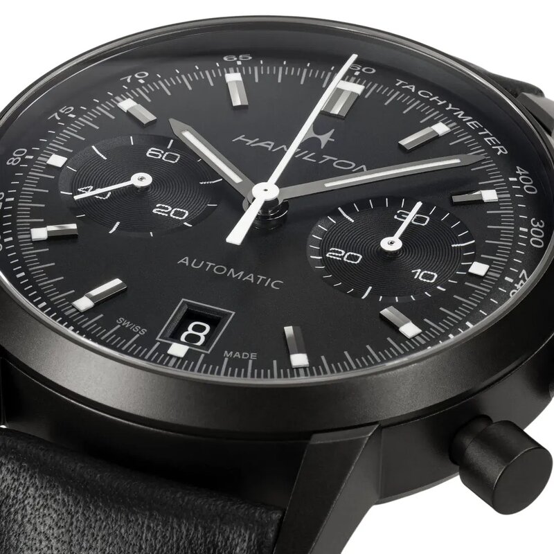 Reloj Hamilton American Classic Intra-Matic Chrono Full Blac