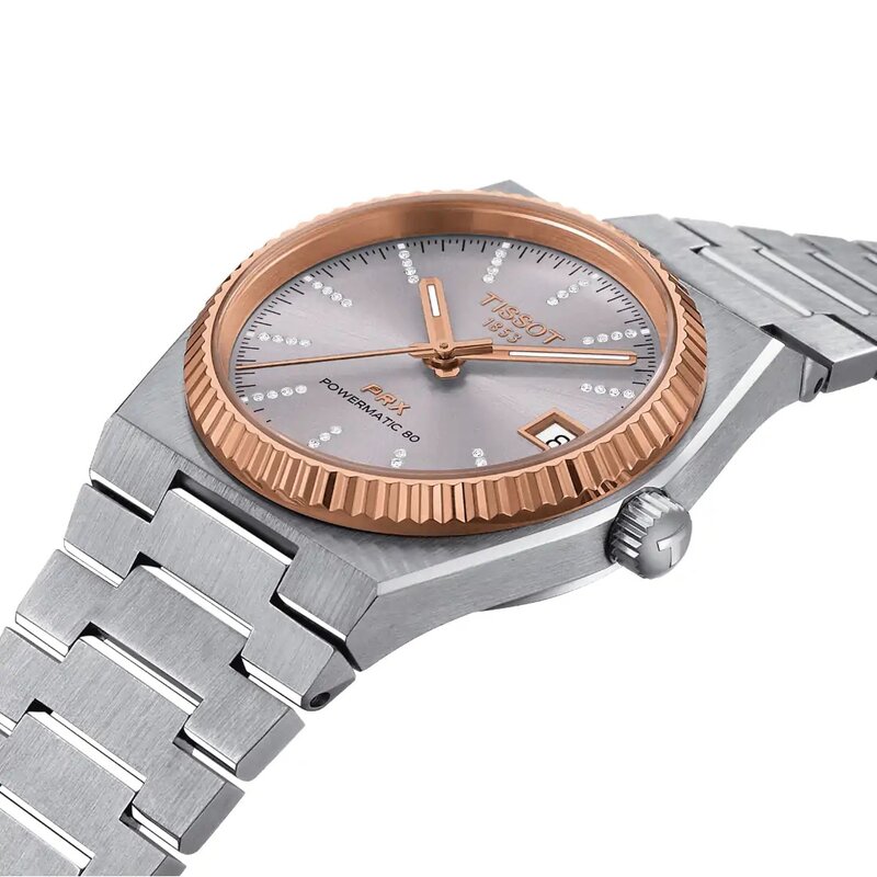 Reloj Tissot PRX Powermatic 80 Steel & 18k Gold