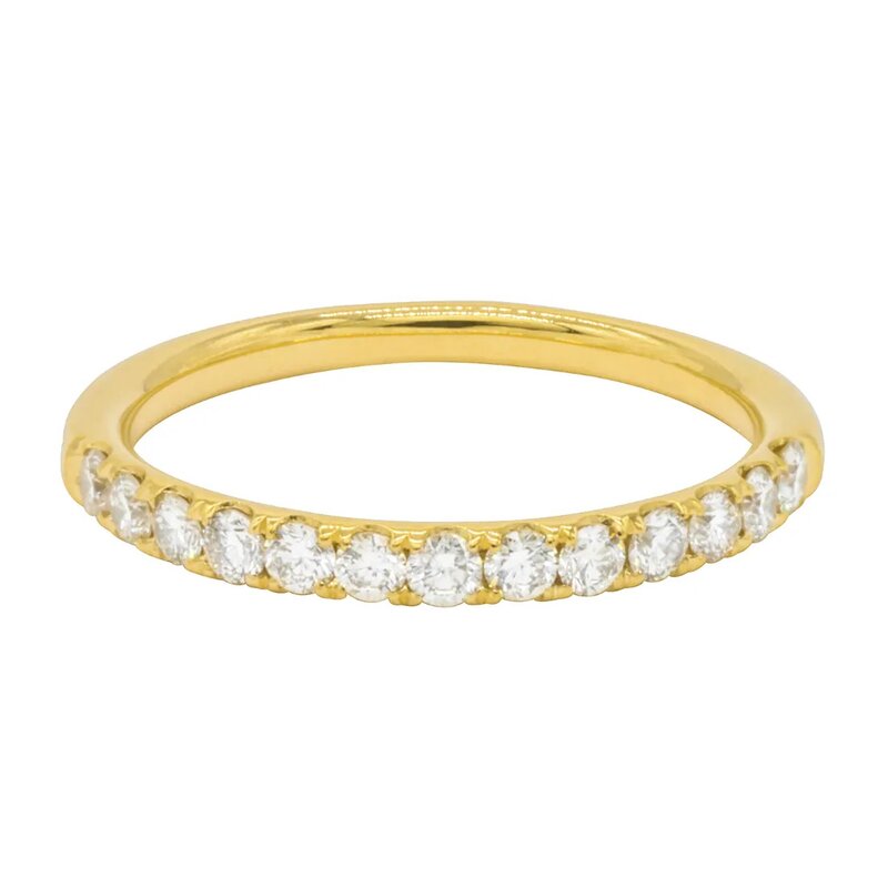 Churumbela con Diamantes de Oro Amarillo de 14K