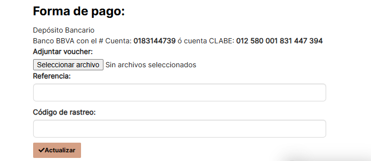 Paso 4 - Comprobante