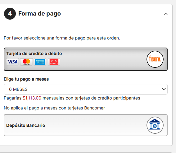 Paso 2 - Plazo a meses